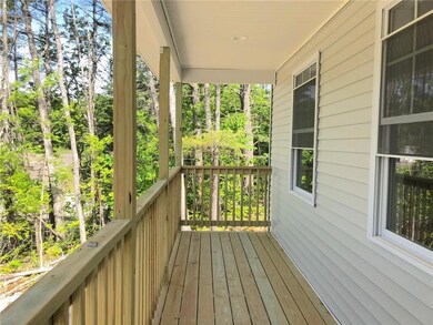 view from the porch