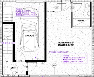 First floor with full bathroom.