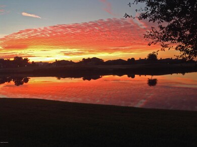 Sunset from patio