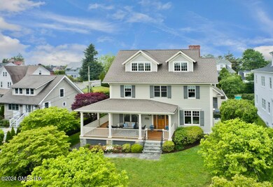 Wrap-around Porch Facing Elm Street