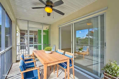 Screened in Balcony - Virtually Staged