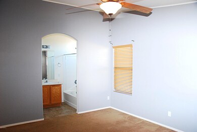 Entrance to master bathroom
