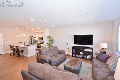 Inviting entry into a spacious, modern, open main 