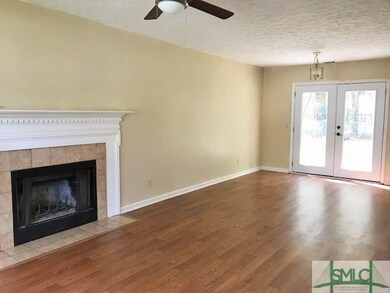 Freshly painted LR/DR with new wood laminate floor