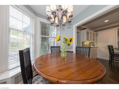 Kitchen opens to the Nook which has a great view o