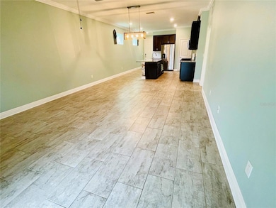 Combination, living and dining room