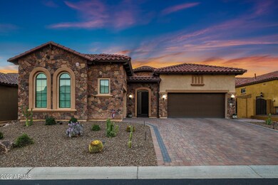 Stone-Accented Front Elevation