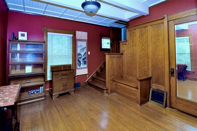 Entry room and stairs