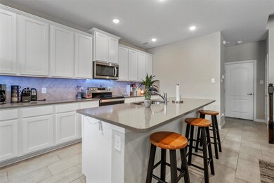 Over sized Island great for entertaining