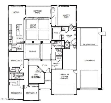 Shasta floor plan