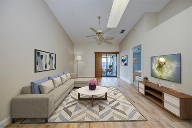 Living Room - virtually staged
