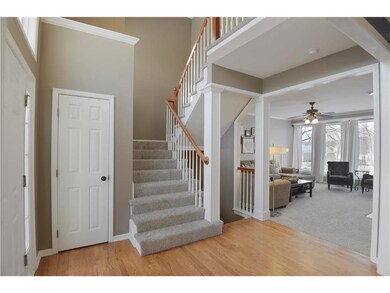 Open foyer offers lots of natural light!