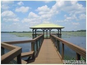 Gazebo with seating