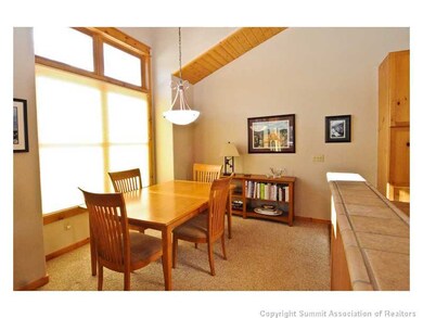 Dining Room. Spacious dining area opens to both th