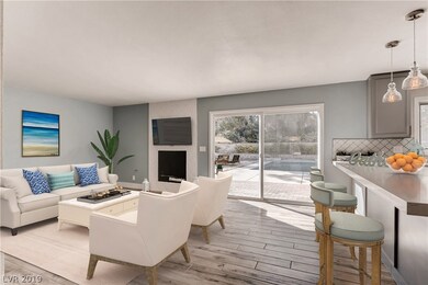 Family room (virtually staged)