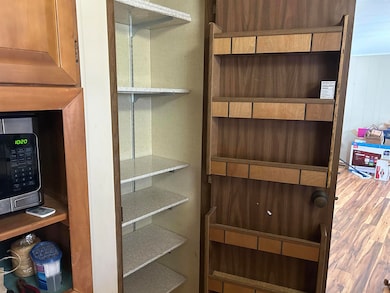 pantry in kitchen