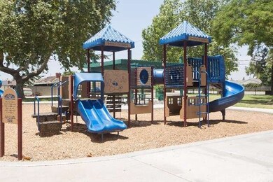 Jungle gym at the north end of the park. 