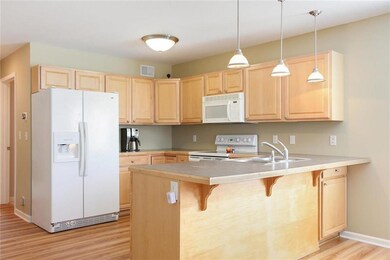 Kitchen provides great cooking area and tons of st