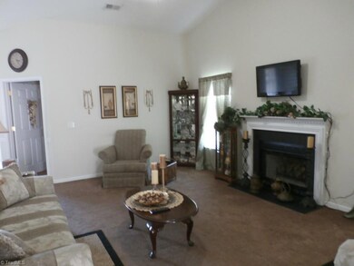Lovely Living room, vaulted ceiling