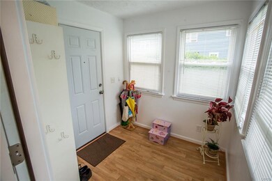 As you can see plenty of room in the mudroom for y
