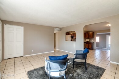 Living room to kitchen