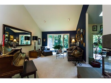 Living Room with a View!! Double sided gas Fireplace, opens to Morning Room
