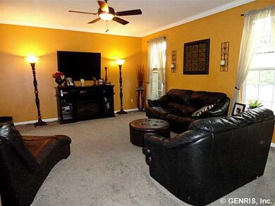 Living Room. Huge Great room allows for family enj