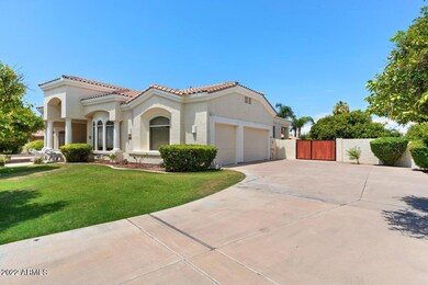 Extended driveway and garage