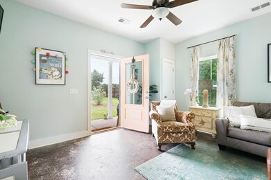 Front Door and Living Area