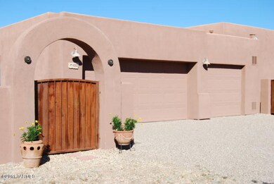 Entry to walled front yard