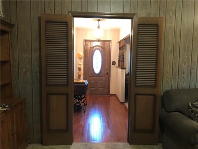 Beautiful entry  wonderful new glass door .