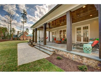 Bluestone covered Terrace and Walkway