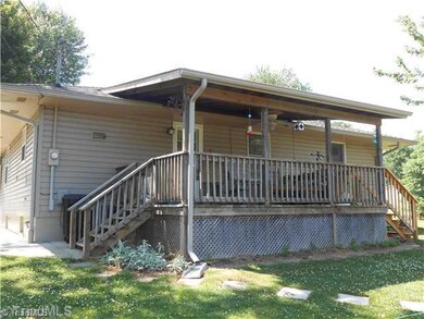 Exterior Front. Nearly New 12 x 16 Covered Back Deck, just for relaxing!