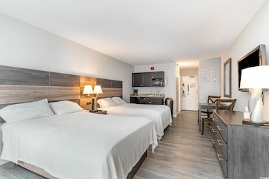 Bedroom featuring light wood-style floors