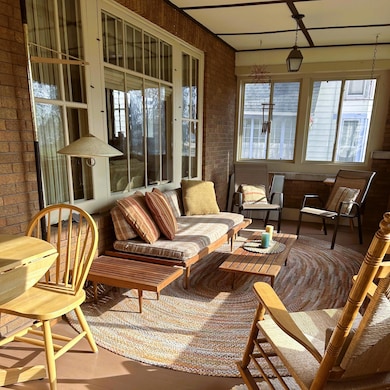 c. Front Porch with Furniture