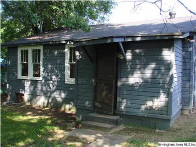 Rear of the house