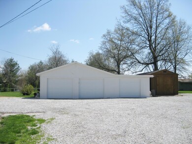 3-Car Detached Garage with Metal Roof