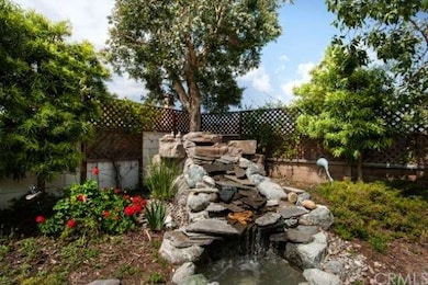 CUSTOM WATERFALL CREATES CHARMING AMBIENCE