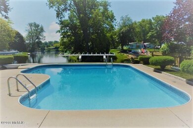 New Pool and water view 2