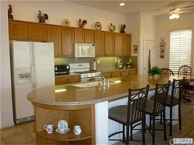 Sunny kitchen with center island