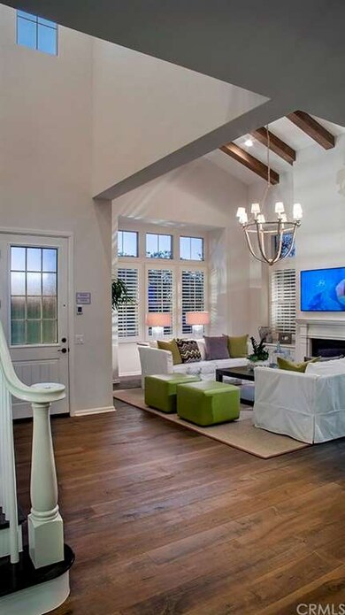 Entry to the great room. Photo is of model home no