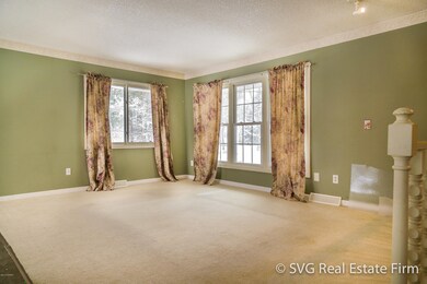 Large picture windows in living room!