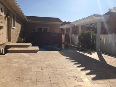 Large Patio by pool