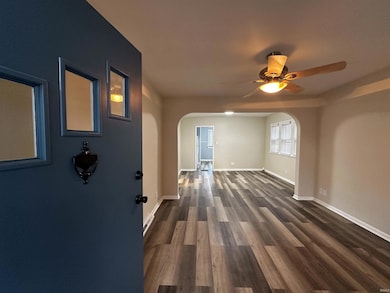 Living and Dining rooms from front door