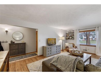 The foyer features ceramic tiled flooring and a co