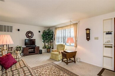 Living room with nice floor space