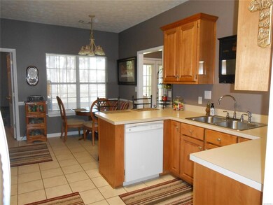 Eat in kitchen area viewing to the back yard!
