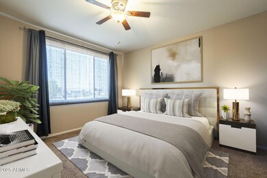 Master Bedroom Staged