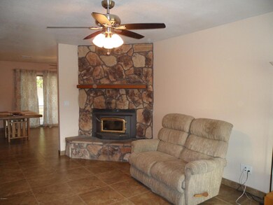 fireplace in living room