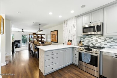 kitchen with microwave
